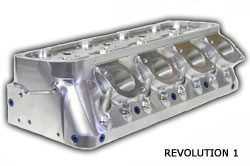 M&M Competition Engines Revolution Series Small Block Chevy Racing Cylinder Head