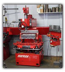 Serdi 100 HD CNC Machine At M&M Competition Racing Engines