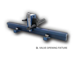 M&M Competition Engines Cylinder Head Valve Porting Fixture