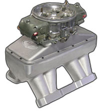 M&M Competition Racing Engines Single 4bbl Wedge Cast Aluminum Intake Manifold